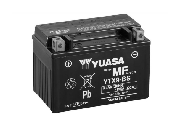 Yuasa AGM YTX9-BS